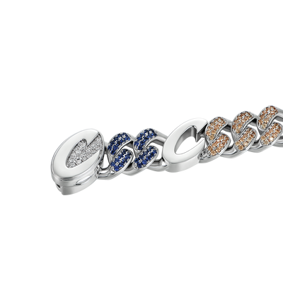APORRO X COOGI Multicolor Cuban Bracelet - 12mm