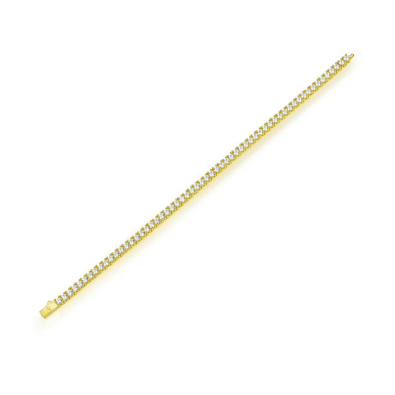 3mm Eis-Tennis-Armband-APORRO FINE JEWELRY - APORRO