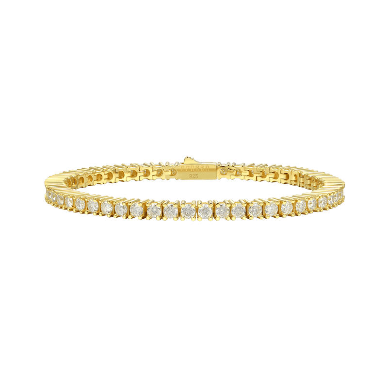 3mm Iced Tennis Bracelet for Men & Women - Moissanite Diamond - APORRO