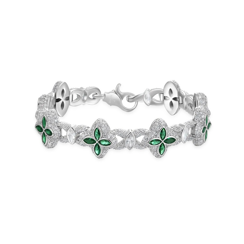 Iced Luminous Clover Bracelet - APORRO