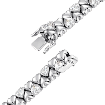 Moissanite Twinkle Heart Bracelet - 9mm