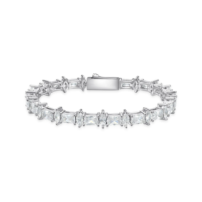 Refined Luster Tennis Bracelet - 6mm