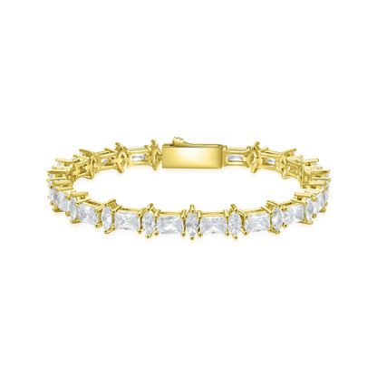 Moissanite Refined Luster Tennis Bracelet - 6mm