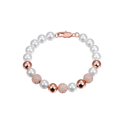 Trove Orbit Pearl Bracelet - 8mm