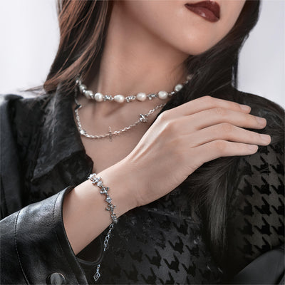 Knight Fleur de Lis verstellbare Kette – 3 mm