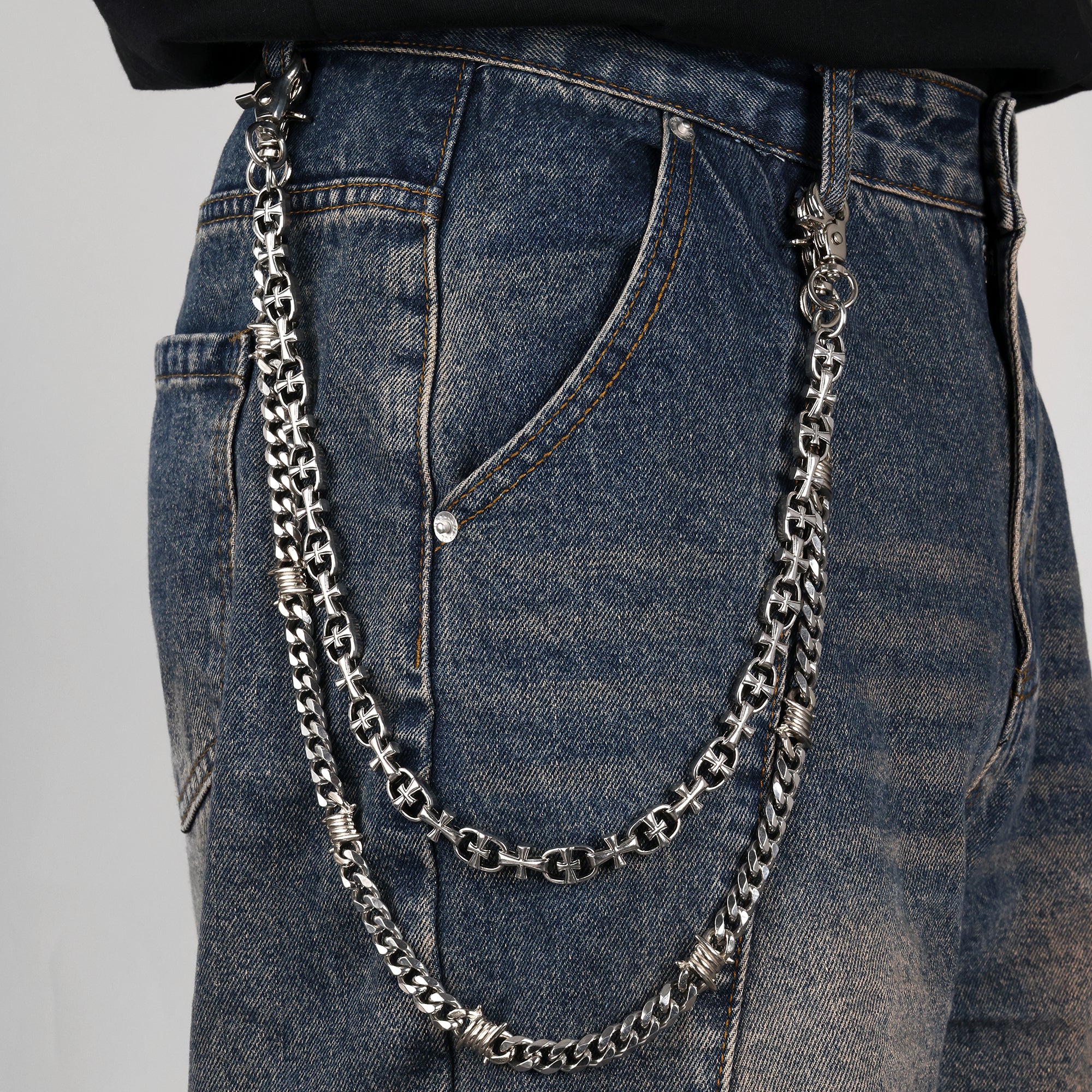 Stylish Wallet Chains & Pants Chains for Men and Women - APORRO