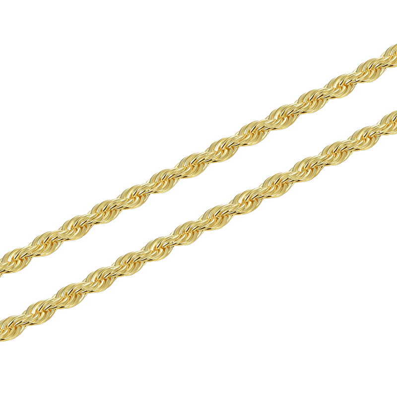 2,5 mm 14K Gold Seil Kette - APORRO