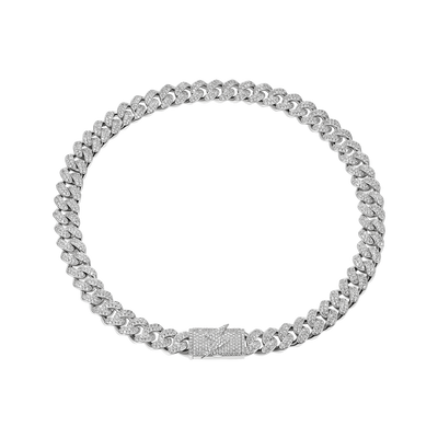 12 mm lange kubanische Gliederkette mit Blitzverschluss