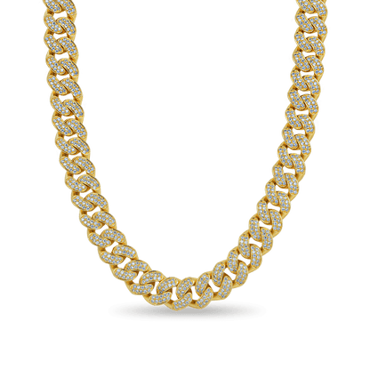 12mm A® Box Clasp Cuban Link Chain