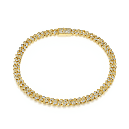 12mm A® Box Clasp Cuban Link Chain