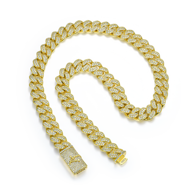 Cadena de eslabones cubanos Aporro A® - 12 mm