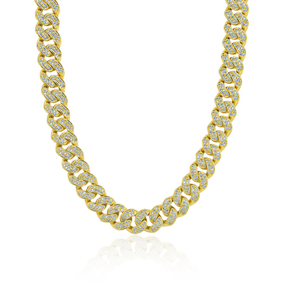 Cadena de eslabones cubanos Aporro A® - 12 mm