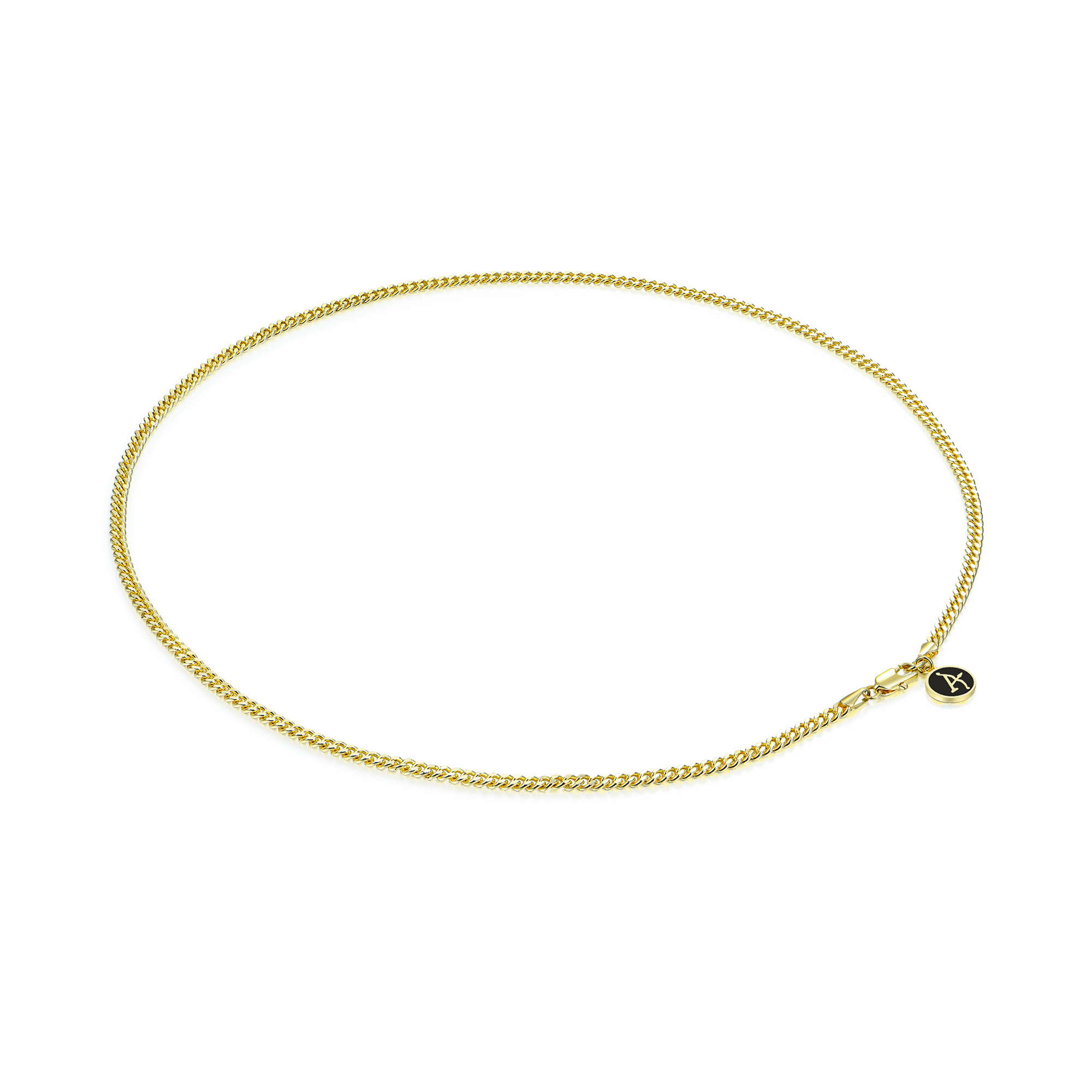 Cadena de bordillos micro cubanos de Miami - 3.5 mm