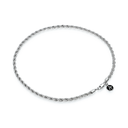 Rope Chain - White Gold