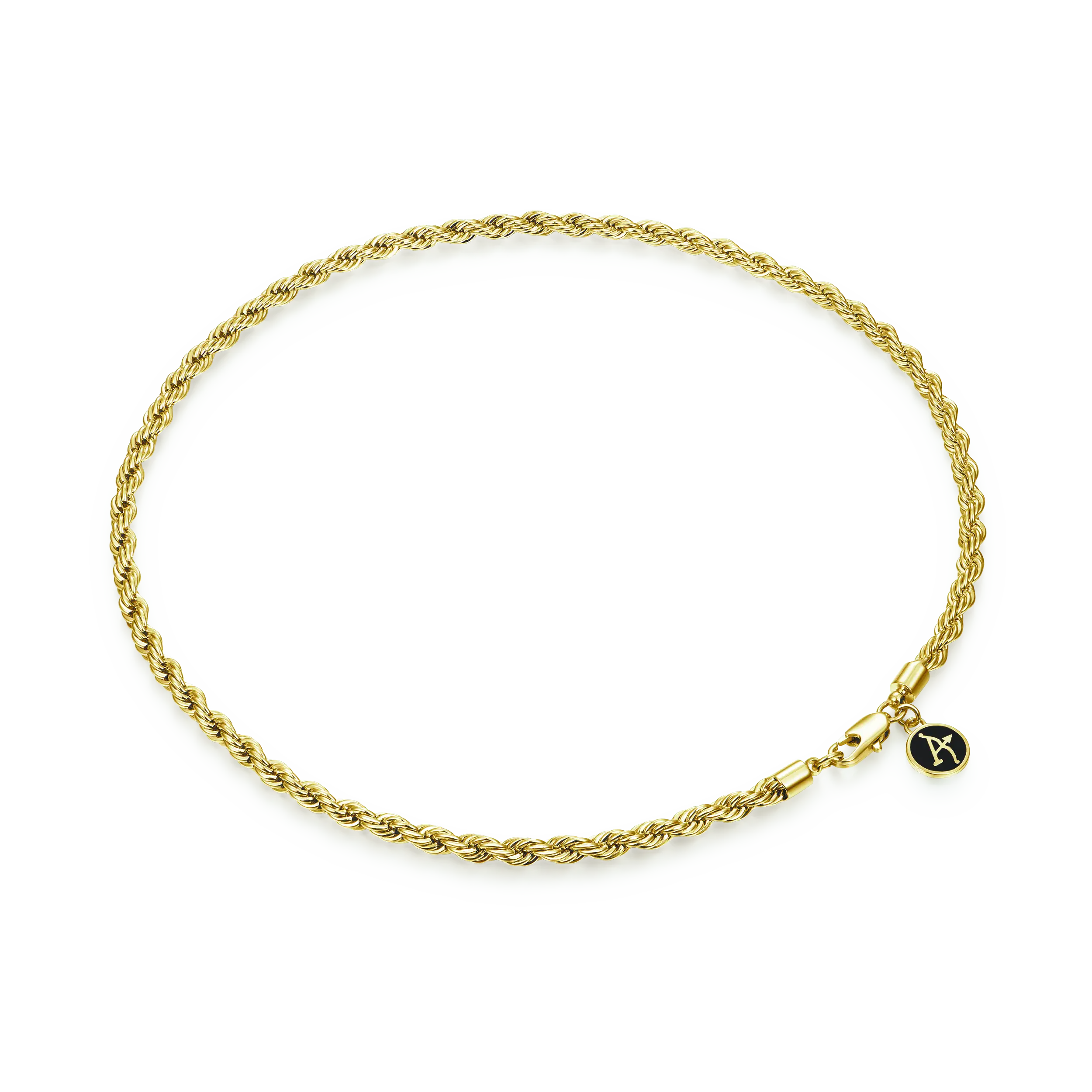 Women's Rope Chain - Yellow Gold