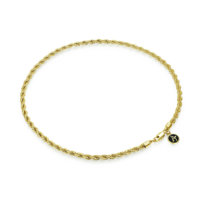 Women's Rope Chain - Yellow Gold