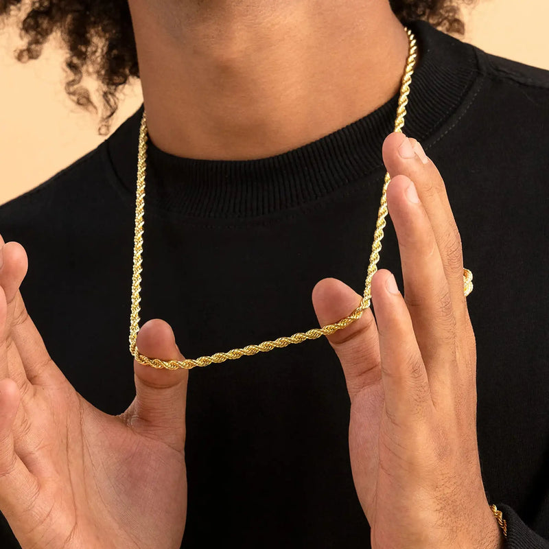 14K Rope Chain - Everyday Jewelry - APORRO