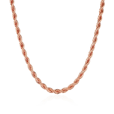 4.5mm Rope Chain - Rose Gold