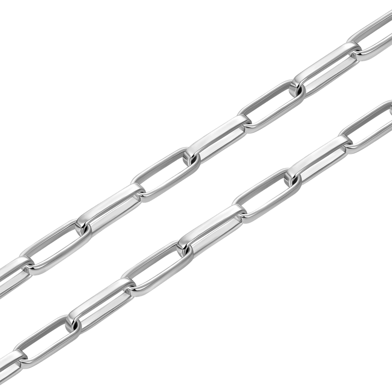 4mm Paper Clip Chain - APORRO