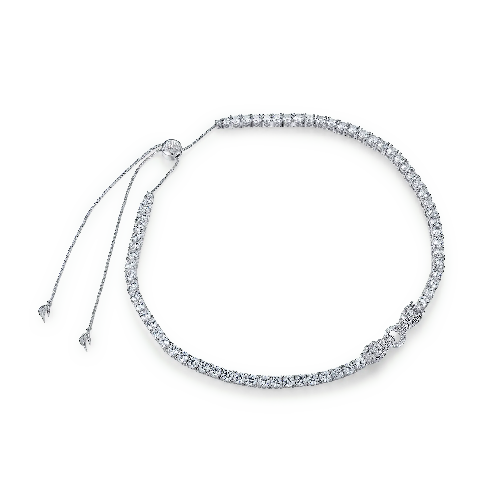 WONG Double Dragon Tennis Chain - 5mm