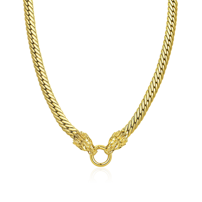 WONG Double Dragon Miami Cuban Chain & Wallet Chain - 8mm