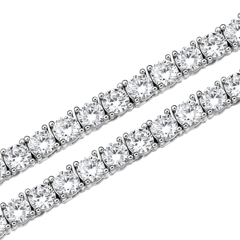 3mm Iced Tennis Chain for Men & Women - Moissanite Choker - APORRO