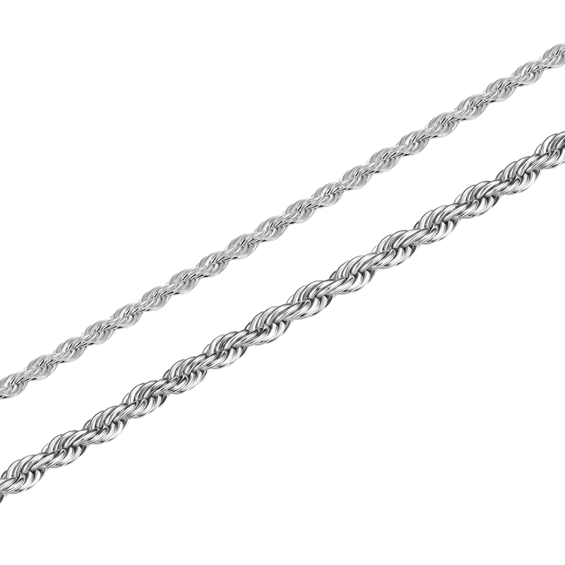 2.5mm + 4.5mm Rope Chain Gift Set - APORRO