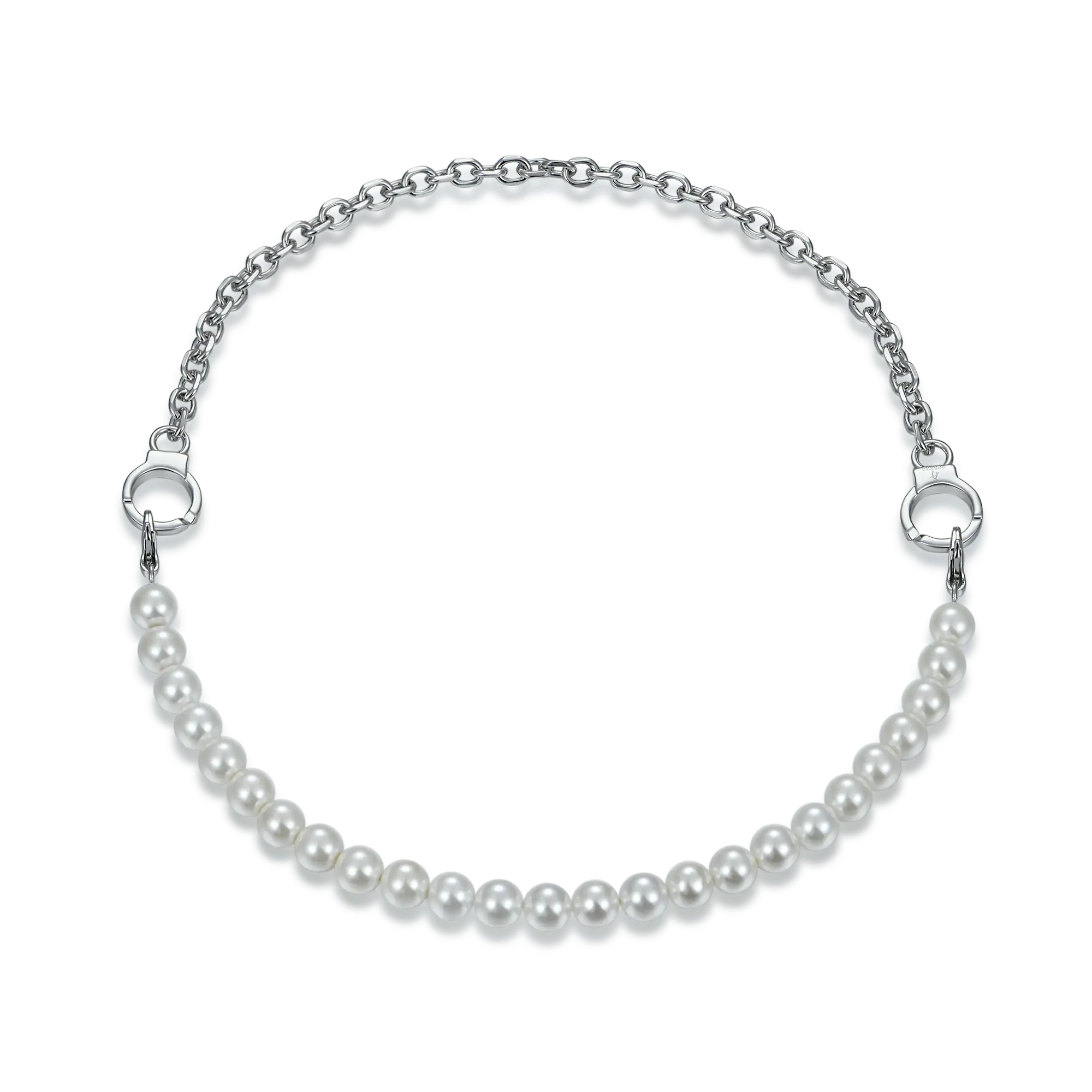 Collier détachable des menottes de perle des éléments menottes des éléments essentiels pour femmes