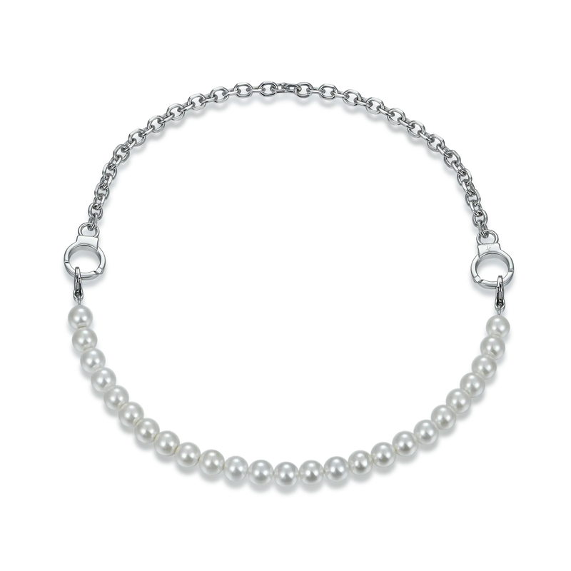 ESSENTIALS Pearl Choker Necklace - APORRO