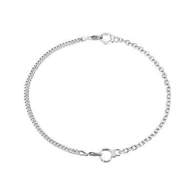 18" Collar con hebilla de esposas desmontables - 5 mm