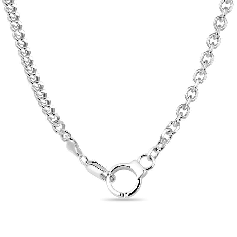 18" Detachable Handcuffs Buckle Necklace - 5mm - APORRO