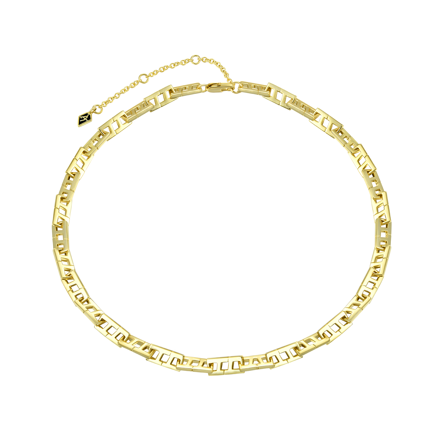 Collier de couture de la lettre de marque