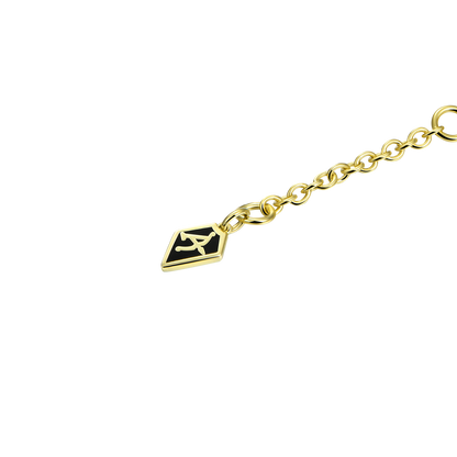 Collier de couture de la lettre de marque