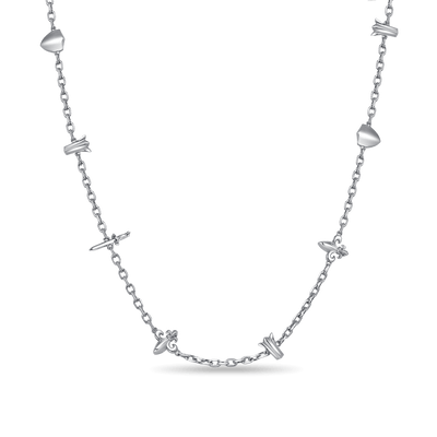 Knight Fleur de Lis verstellbare Kette – 3 mm