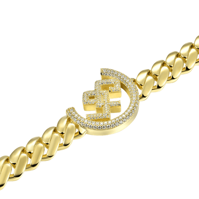 APORRO X GG Smaragd kubanische Kette – 12 mm