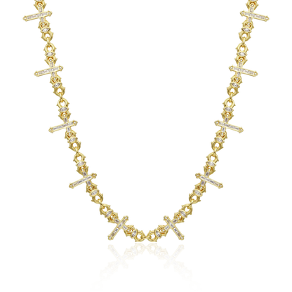 Cross Of Thorns Infinity Chain - 6mm