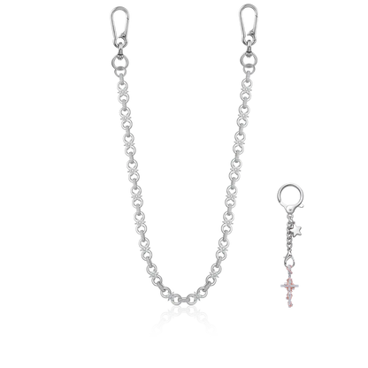 Infinity Bloom -Kette und Brieftaschenkette