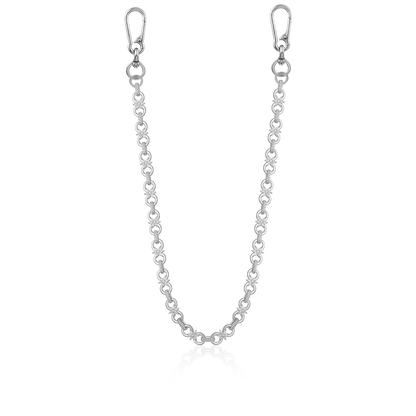 Moisanite Infinity Bloom Chain & Wallet Chain