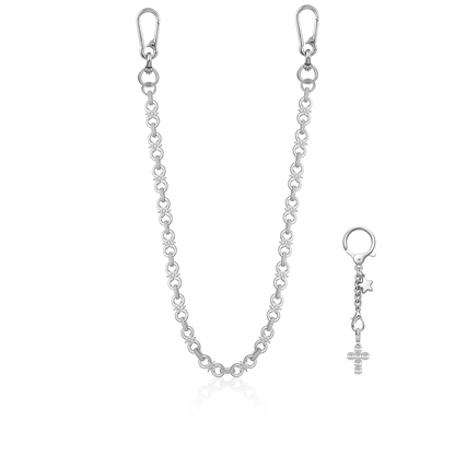 Infinity Bloom -Kette und Brieftaschenkette