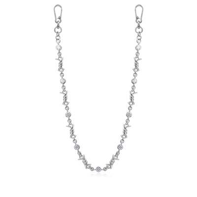 Thorned Brilliance Chain & Wallet Chain