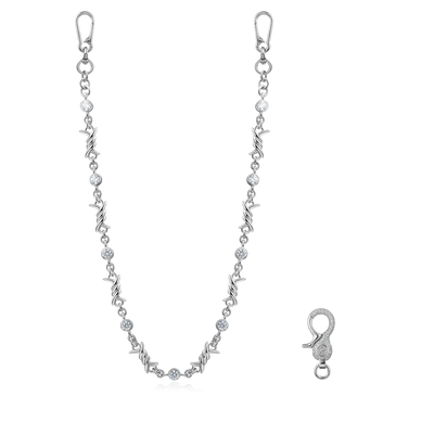 Thorned Brilliance Chain & Wallet Chain
