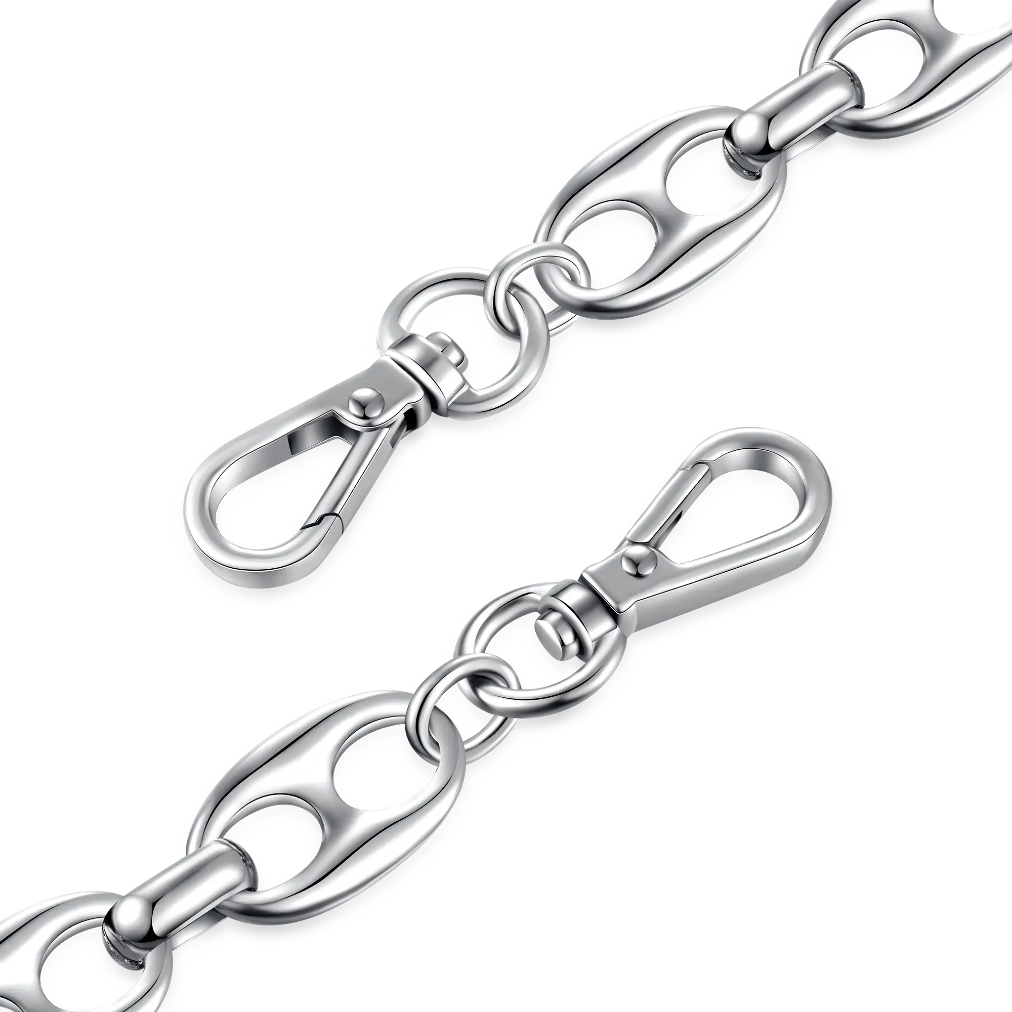 Thorned Cuban & G-Link Wallet Chain Bundle