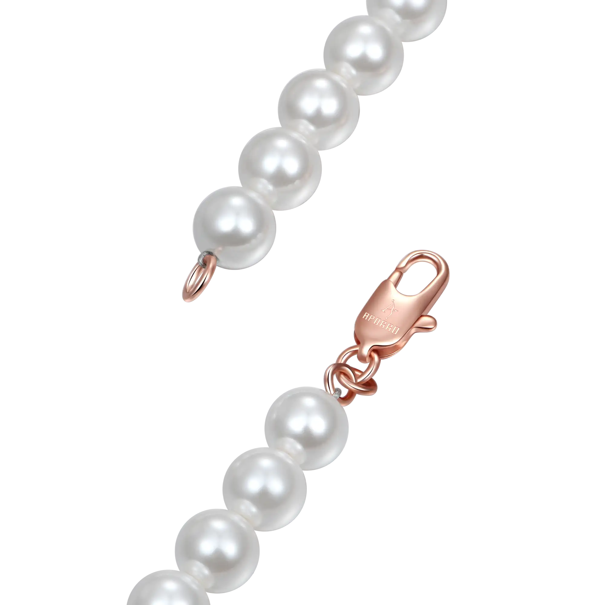 Moisanite Trove Orbit Perle Chain - 8 mm