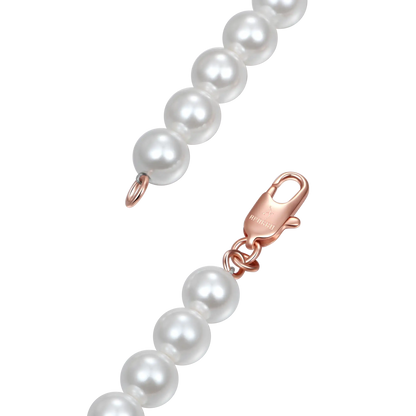 Moisanite Trove Orbit Perle Chain - 8 mm