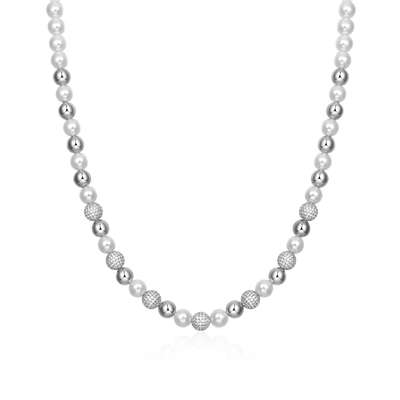 Trove Orbit Pearl Chain - 8mm