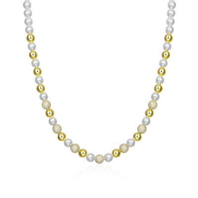 Trove Orbit Pearl Chain - 8mm