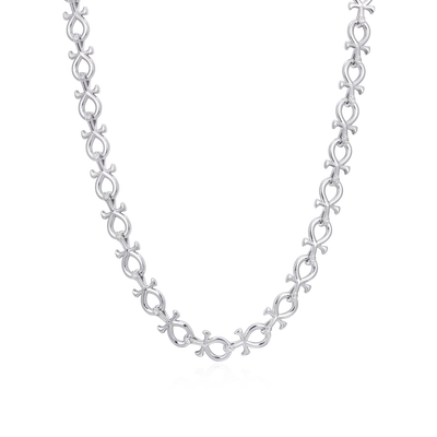 Anka Iced Marquise Bezel Chain