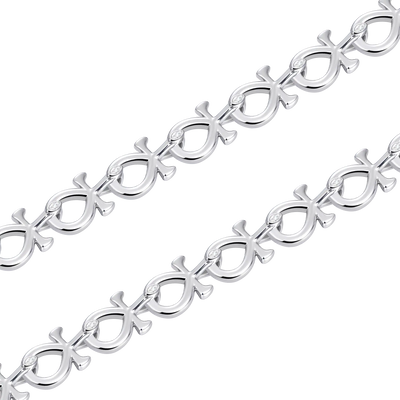 Anka Iced Marquise Bezel Chain