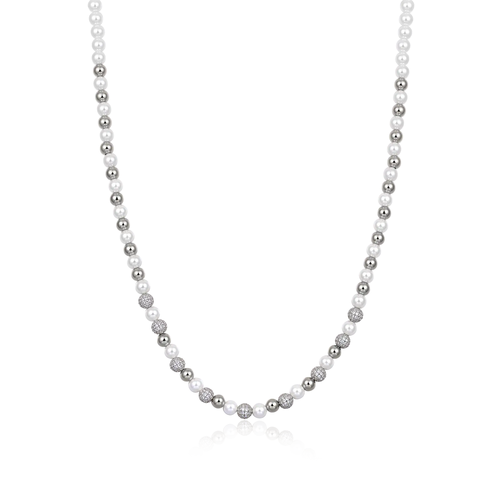 Trove Orbit Pearl Chain - 4mm