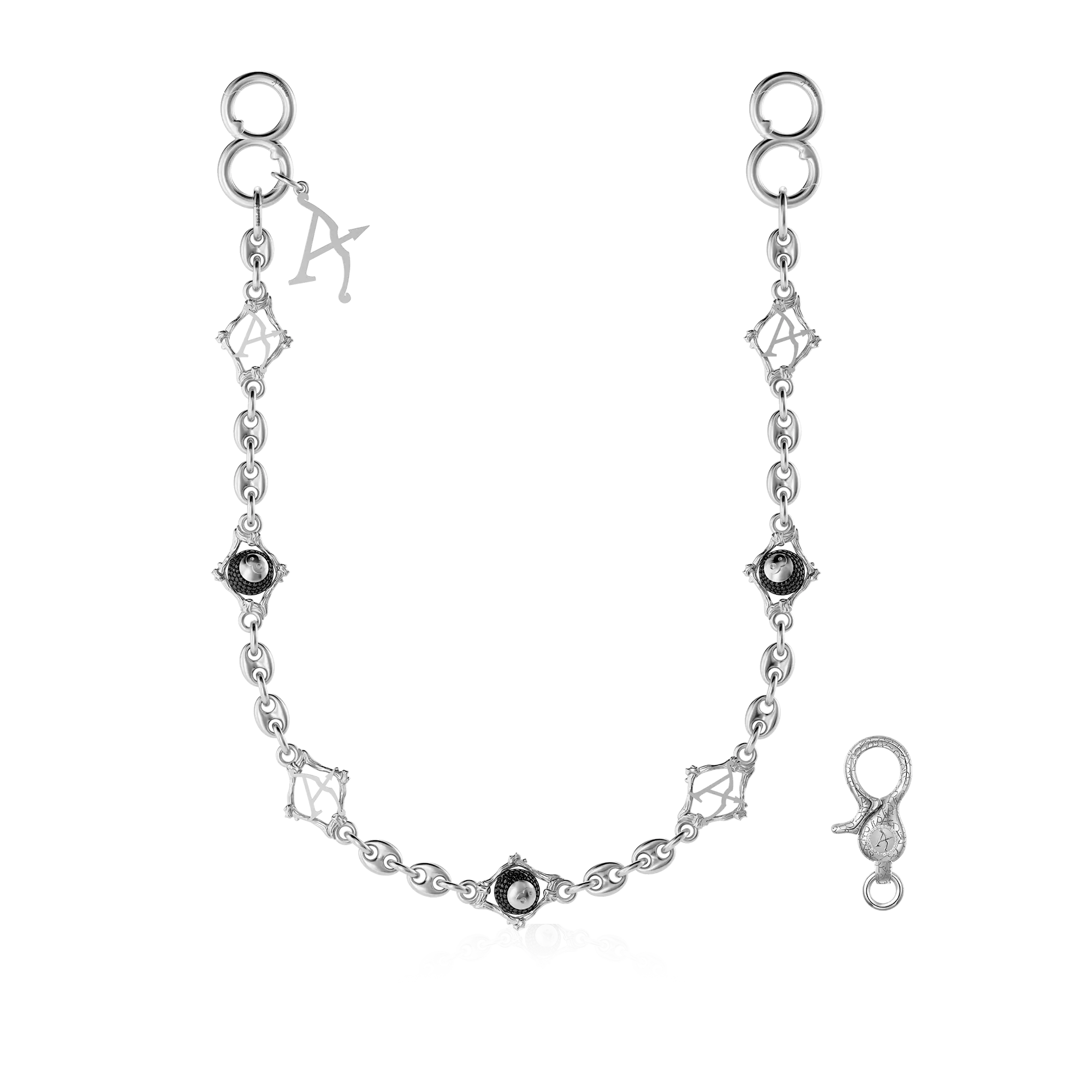 Magische "8" Ball Wallet -Kette